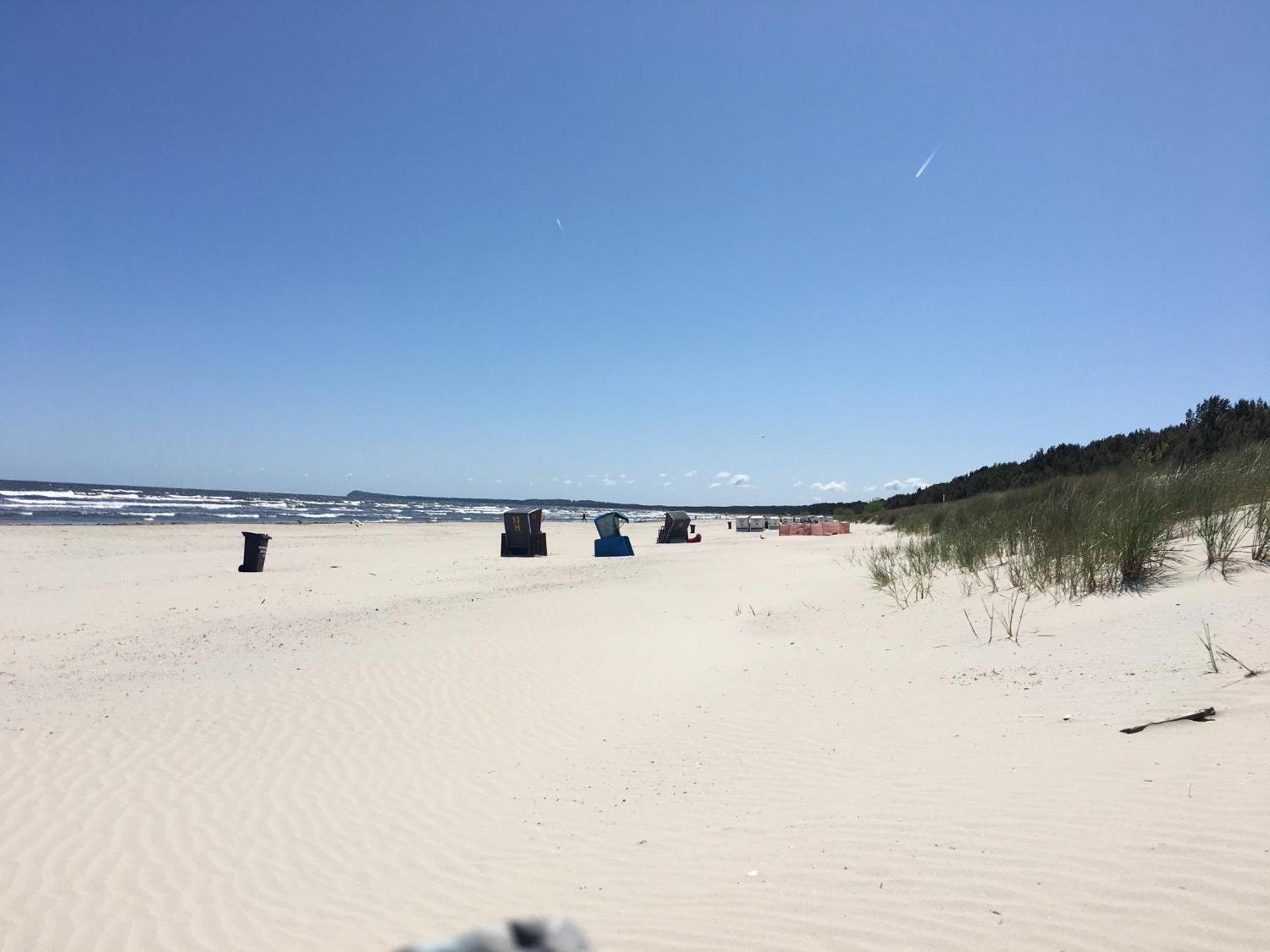 Ferienwohnung Mit Terrasse - Insel Usedom トラッセンハイデ エクステリア 写真